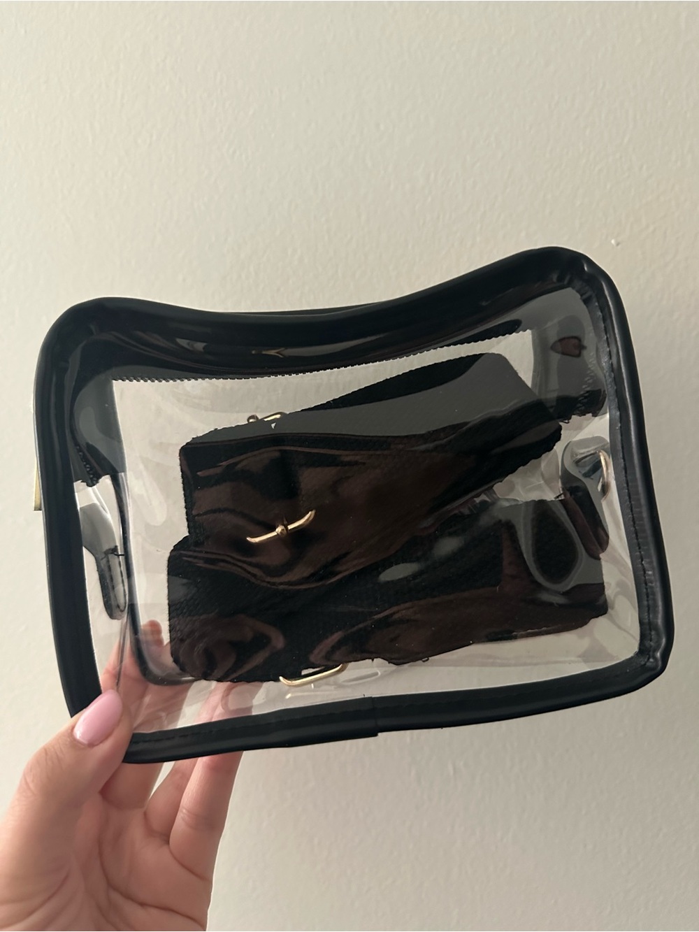 Clear Concert and Sporting Event Crossbody Purse